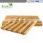 Beautiful bamboo chopping block & small tray sets: wood chopping block, bread plate cover a cheese platter