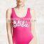 Hot Mature Women Wholesale Custom Made in China Graphic Bodysuit