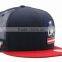 Racing Red Flat Brim Snapbacks Wholesale Mesh Hats