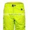 Men's Waterproof Fluorescent Yellow Ski Pant/Snow Ski Pants