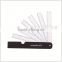 kearing OEM engineering 6 pcs scale ruler/rplastic scale ruler with handle,plastic fan shape scale ruler #8500-6