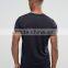 2016 High Quality Custom Short Sleeve V-Neck Black Mens Cotton Polyester Breathable Casual Plain T-Shirt