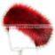 Winter Headwear Three Colors Headband Faux Fur Hat With Russian Style Fox Fur Cap Hats