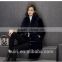 Women's long design suit collar turn-down collar trench cashmere overcoat fur one piece sheep shearing wool outerwear