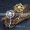 Fashion natural pearl inlay zircon shawl brooch buckle
