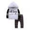 S33503W Baby Boy London clothing set Toddler T shirt Sport Tracksuit