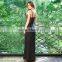 YIHAO 2015 Hign quality ladies party dress,Lace with chiffon prom dress, Newest Free Prom Dress