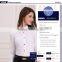 2015 New Design Tops Of Long Sleeve Women's Formal Shirt (DSHL013)