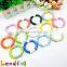 BPA Free Silicone Open Circle Baby Toy Round Plastic Teething Ring For Baby