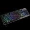 High Quality RGB change Wired multimedia mix 7 Colors USB keyboard led keybord