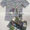 conice style fish design 2017 wholesale boutique baby romper for infant children