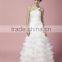 2017 Trumpet Floor-length Organza Satin Wedding Dress AS282