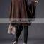 fashion design luxury ladies' cashmere shawl with fur