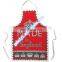 New Design Poly Cotton Black Bib Apron Hotel Kitchen Apron