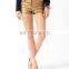 Metallic Faux Leather Shorts CSS0065