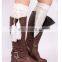 Christmas Wool Thick Socks Hand Knitted Warm Twist Leg Warmers