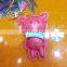 Handmade Leather Keychain Car Animal Key Chain Women Bag Charm Pendant Bag Accessories