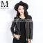 2017 Wholesale Women Real Leather Coat Lady Spring Overcoat