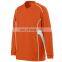 sublimation custom made long sleeve sports tops / fitness wear