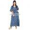 Tunic Style Casual Wear Plus Size Summer Kimono Sleeves Maxi Dress Long Kaftan Beach Wear Sexy Stylish Dress Women's Long Kaftan