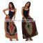 Dashiki dress Traditional print BOHO Long Women Maxi Wrap Skirt African Queen skirt Dashiki Maxi Long Full Skirt Dress wholesale