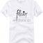 High Quality 100% Cotton Big EU Size Many Color Stocked Tshirt Printing