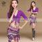 T-5179 Modal printing pattern belly dance costume set