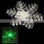 Colorful Snow Flake Light Ornament led christmas light outdoor outdoor christmas decorations