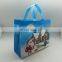 Hot products promotional colorful blue pp woven shopping bag