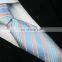 fashion design mens necktie blue stripe school uniform tie