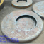 High quality flat bottom flange dish head in carbon steel