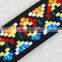 Italy HOT design fashion multico Jacquard fabric trim tape