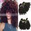 Wholesale price 7A virgin malaysian baby curl human hair weave