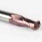 High Precision Solid Carbide Ball Nose End Mill 2 / 4 Flute 1-20mm Tapered Cutting Tools