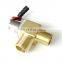 Brass G1/2 inch miniature Induction sanitary ware bistable water control pulse solenoid valve, energy saving valve