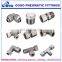 cheap price wholesale pneumatic stainless steel pipe fitting