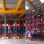 Automatic pallet runner warehouse radio shuttle racking system