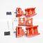 NEW RED ALUMINUM HOOD LATCHES FOR 2007-2017 JEEP JK WRANGLER