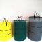 Felt Round laundry basket Toy storage Nursery fabric basket