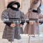 Children's clothing ins girls dress 2020 autumn children's long-sleeved waist houndstooth skirt