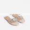 2020 Top quality ladies rhinestones slippers big size 42 women transparent PVC upper Women slipper women's sandals