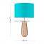 America modern custom cylinder cheap novel rose gold ceramic lamps for hotel livingroom