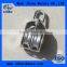 small stainless steel zinc coated swivel pulley