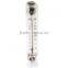 2014 hot products water flow meter acrylic panel mounted flow meter