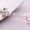 2015 New Model FMYZJ0019 Crystal Flower Hair Barrette Clip Wholesale