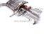 Steel Pipes for Audi Q5 powerful exhaust catback with quad double tip