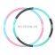 Hot sale detachable high quality smart weighted hula loop fitness ring  adults wholesale eco friendly hoop hula massage