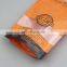 Food grade plastic bag stand up zipper packaging bag with window for spice cartel