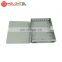 MT-1021 Wall mount type fully loaded 4 8 core Indoor metal fiber optical LC adaptor pigtail FTTH distribution box