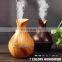 LED Light Night Cold Fog USB Wooden Mini Essential Oil Diffuser for Aromatherapy